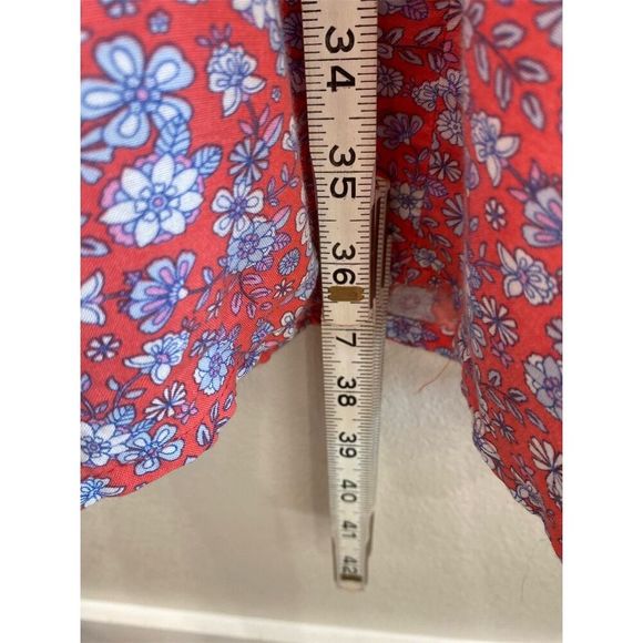 Japna 100% viscose women’s XS pink Floral Sleeveless Casual Spring dresse - Picture 4 of 6